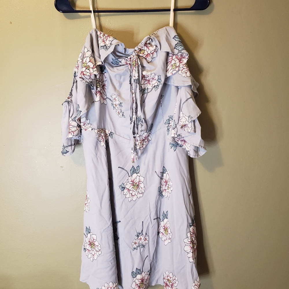 Cold Shoulder Dress